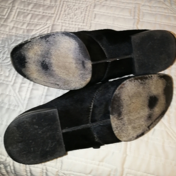 ALEXANDER WANG Black Pony Hair Derby Shoes Size 6/7 - Picture 7 of 8